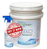 Eco-Pine all-purpose pine scented cleaner for high-pressure washing